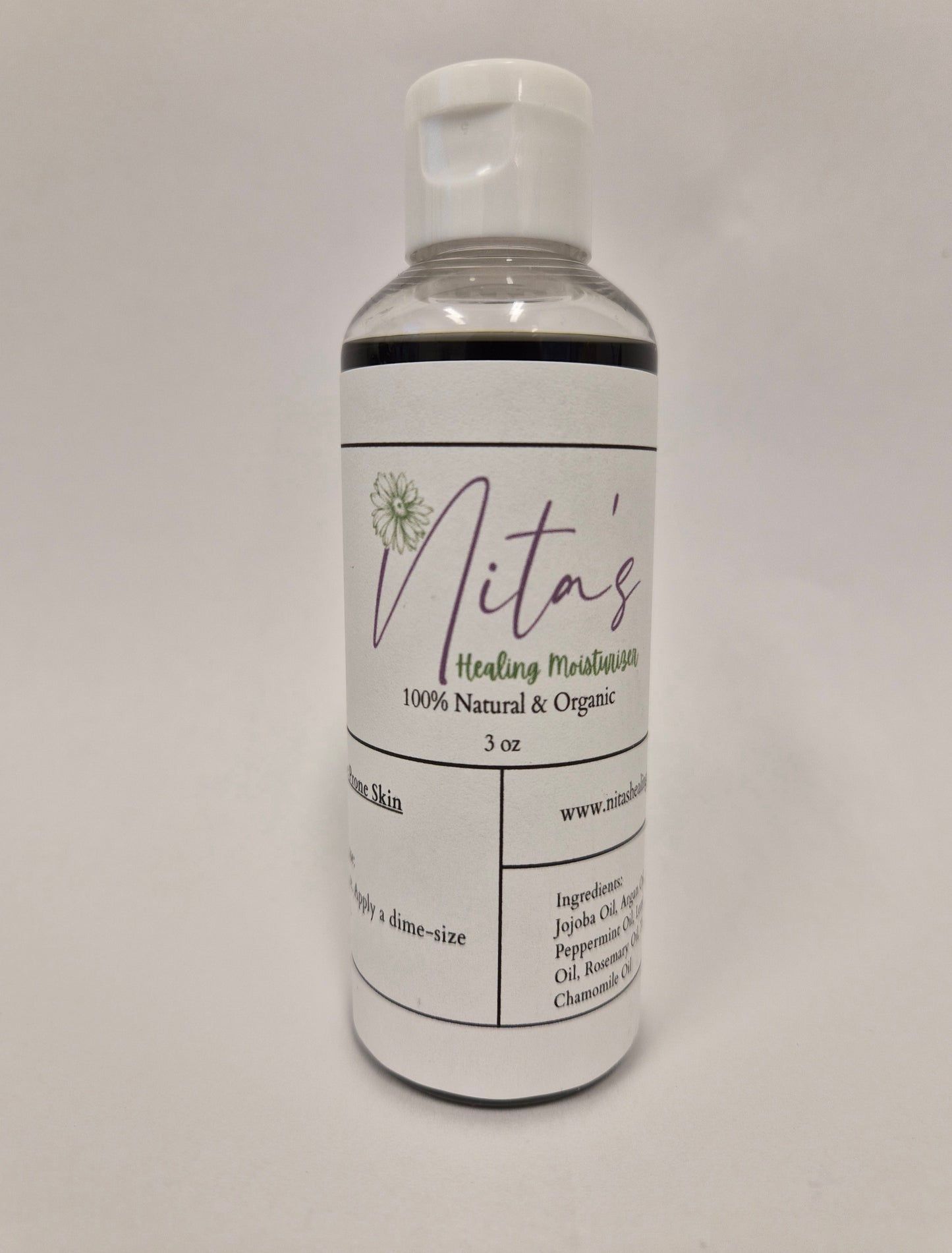 Nita's Healing Moisturizer - Oily/Acne Prone Skin
